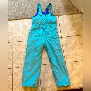 Obermeyer Girls Blue Ski Bib